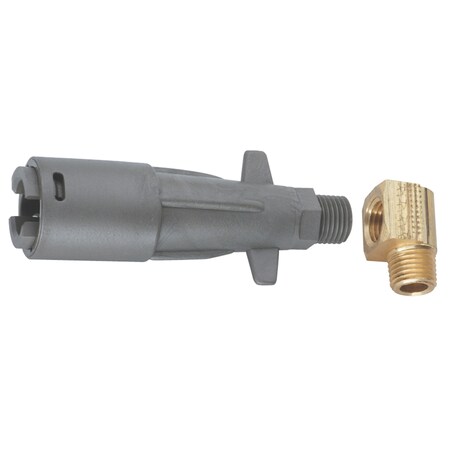 Attwood Attwood 8882-6 Mercury Twist-Lock Fuel Tank Fitting - Female 1/4 in. NPT w/90° Elbow 8882-6